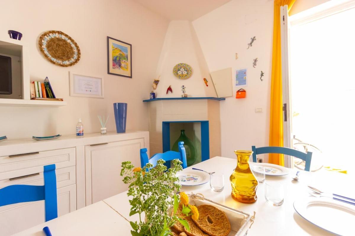 Villa Ranieri-Casa Con Vista A Campo Di Mare Torre San Gennaro المظهر الخارجي الصورة